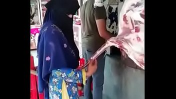 indonesian hijab slut fucks husband and sex toy
